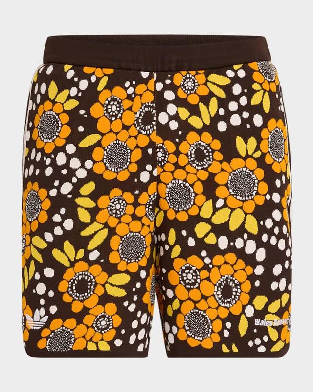 x Wales Bonner Men's Floral Knit Shorts Product Image