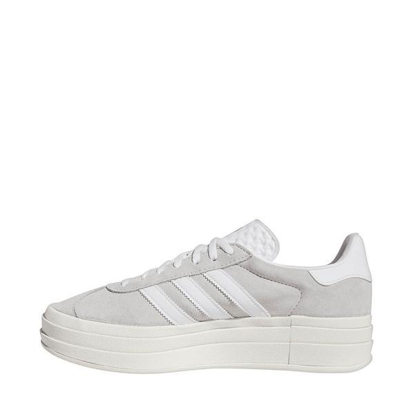 adidas Originals Womens adidas Originals Gazelle Bold - Womens Tennis Shoes Grey/White/White Product Image