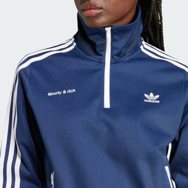 Sporty & Rich Half-Zip Track Jacket Product Image