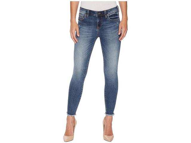 KUT from the Kloth Connie Ankle Skinny Jeans (Guileless/Medium Base Wash) Women's Jeans Product Image