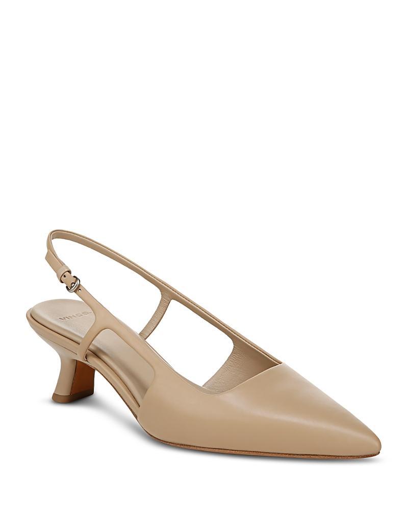 Vince Camuto Womens Bianca Slingback Mid Heel Pumps Product Image