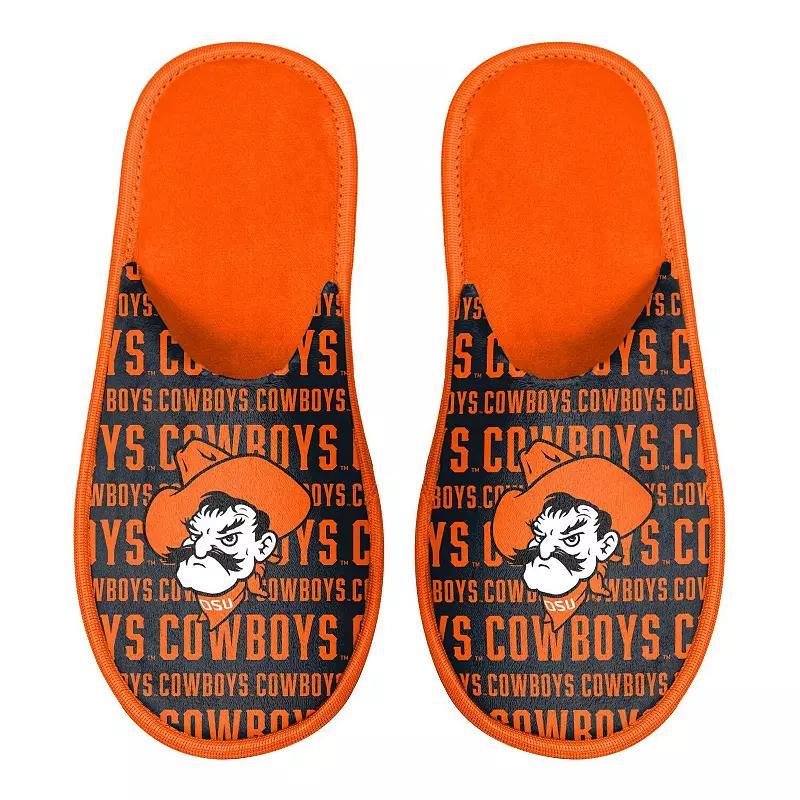 Mens FOCO Oklahoma State Cowboys Scuff Logo Slide Slippers Product Image