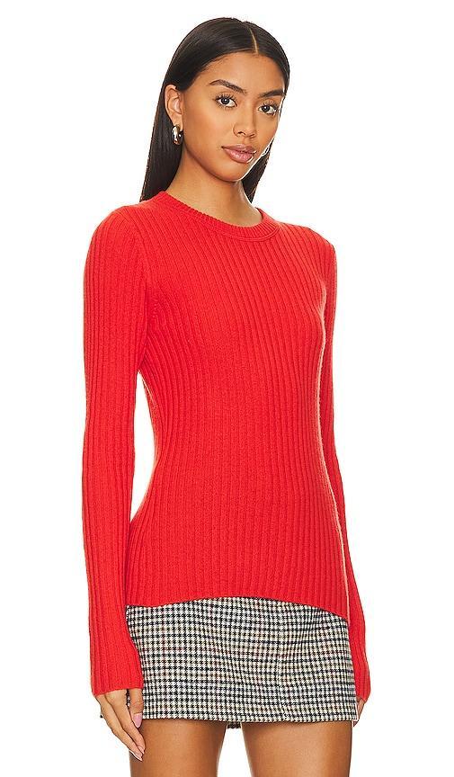 Autumn Cashmere Rib Crew Neck Top Size L, M, S, XL. Product Image