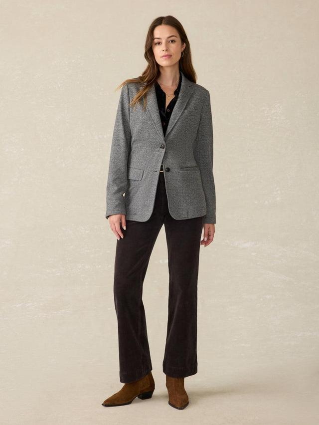 Inlet Herringbone Blazer - Steel Rock Herringbone Product Image