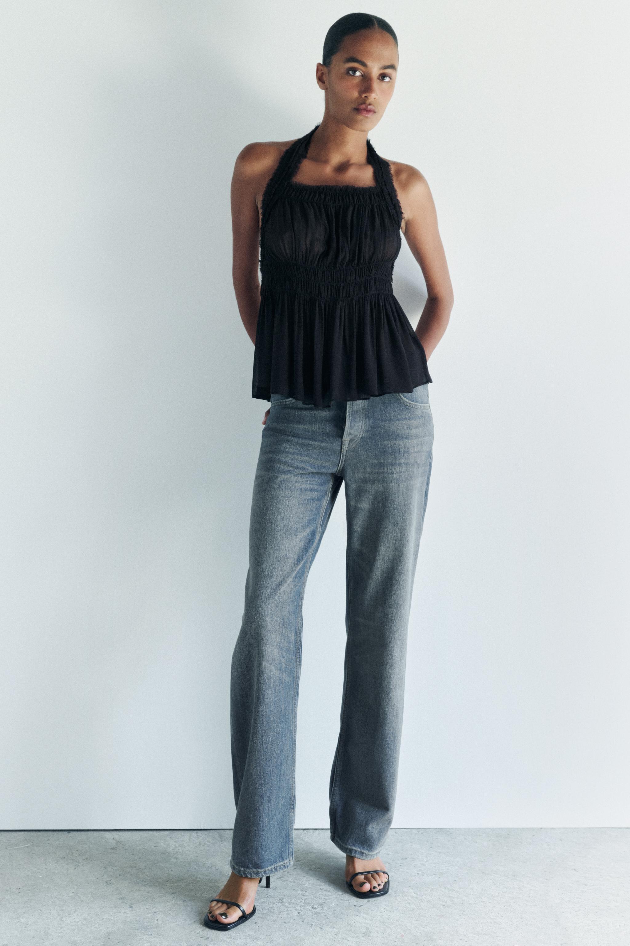 ZW COLLECTION FULL LENGTH JEANS WITH A MID WAIST product image