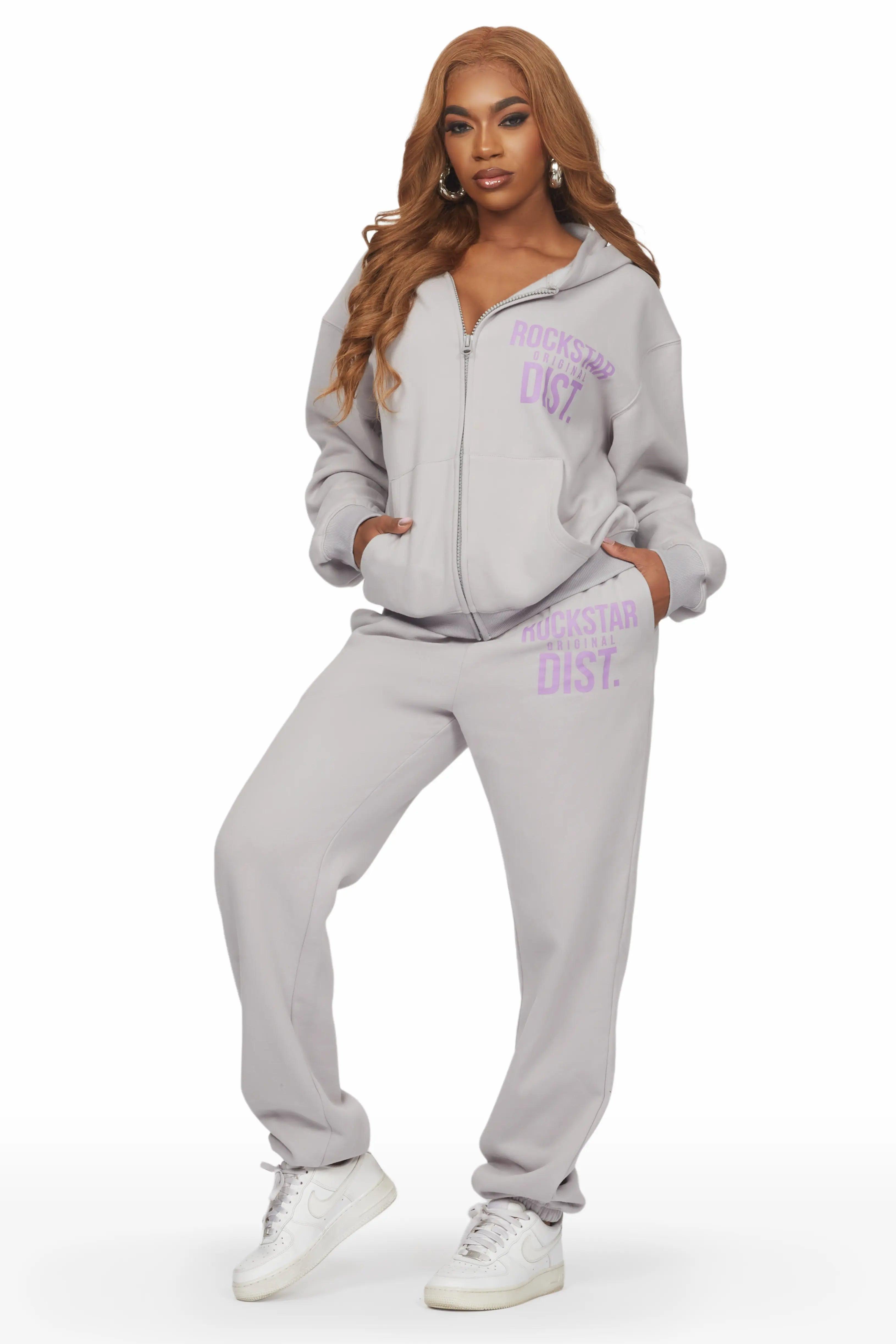 Daylia Grey Art Dist. Oversized Trackset Female Product Image