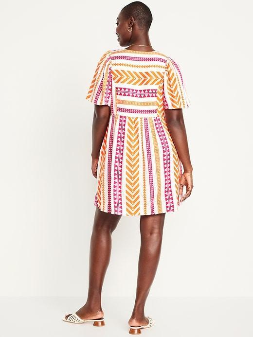 Jacquard Mini Swing Dress Product Image