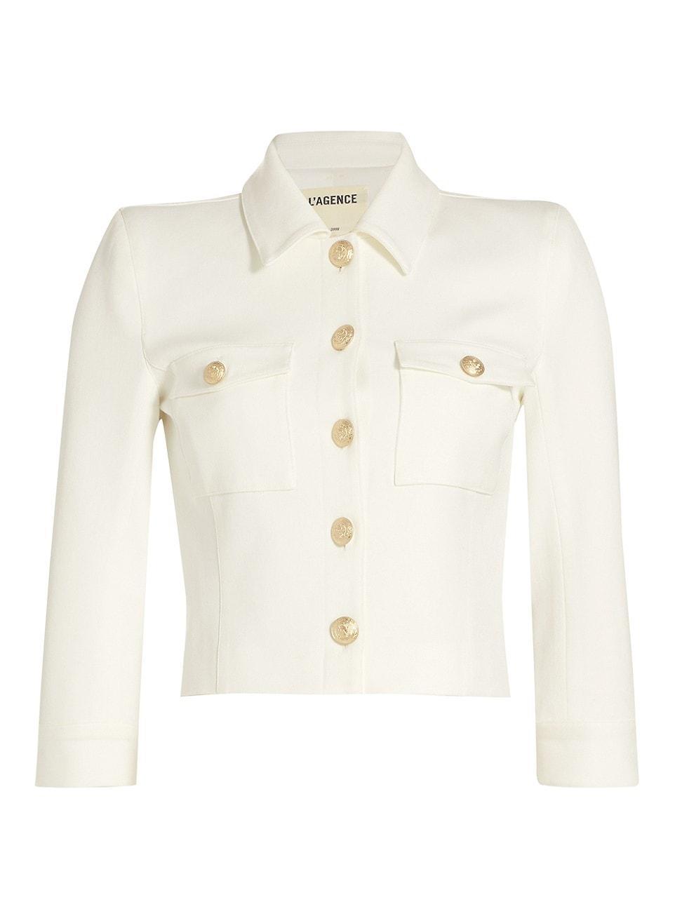 Womens Kumi Twill Crop Jacket Product Image