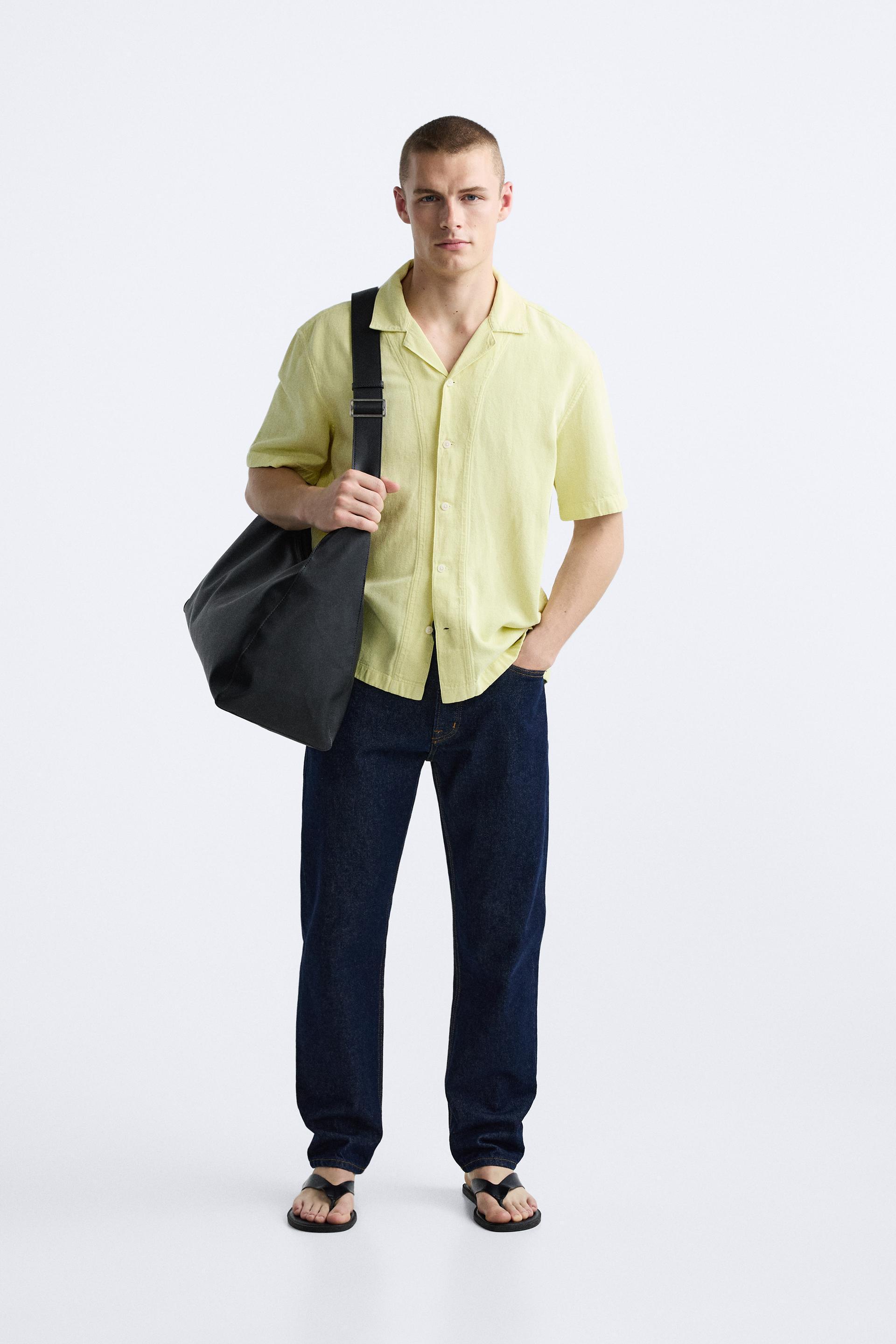 COTTON - LINEN BLEND SHIRT Product Image