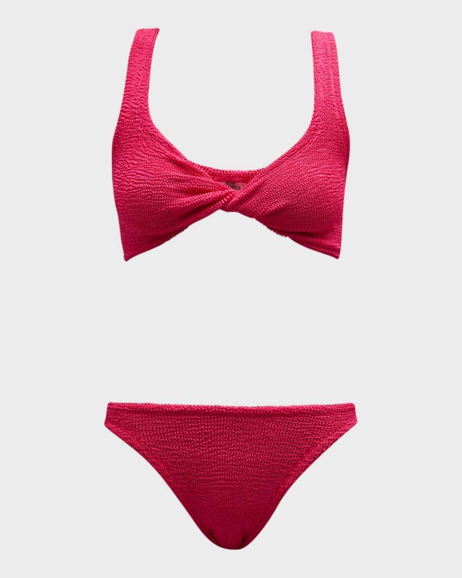 Juno Crinkled Two-Piece Bikini Set Product Image