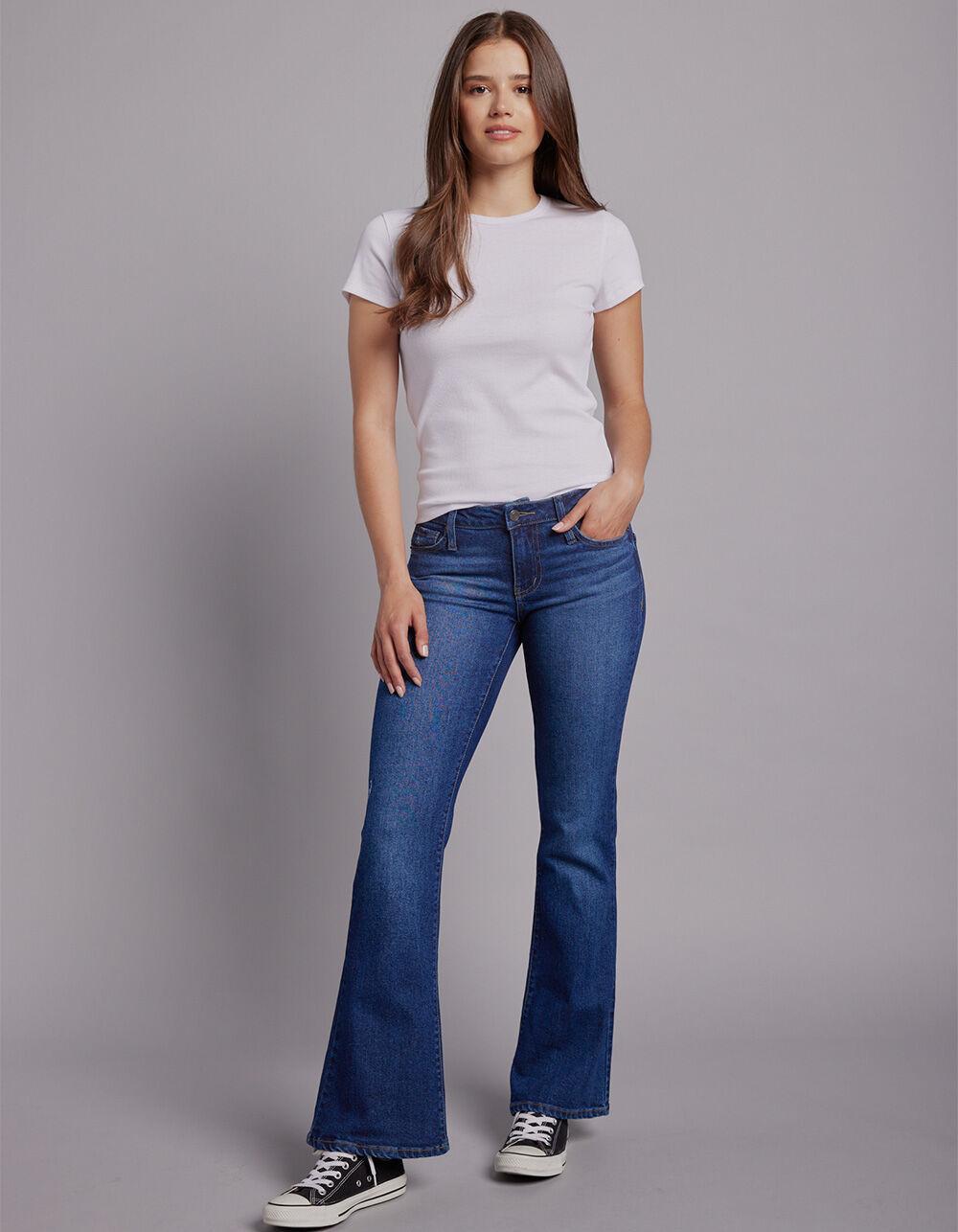 RSQ Womens Low Rise Flare Jeans Product Image