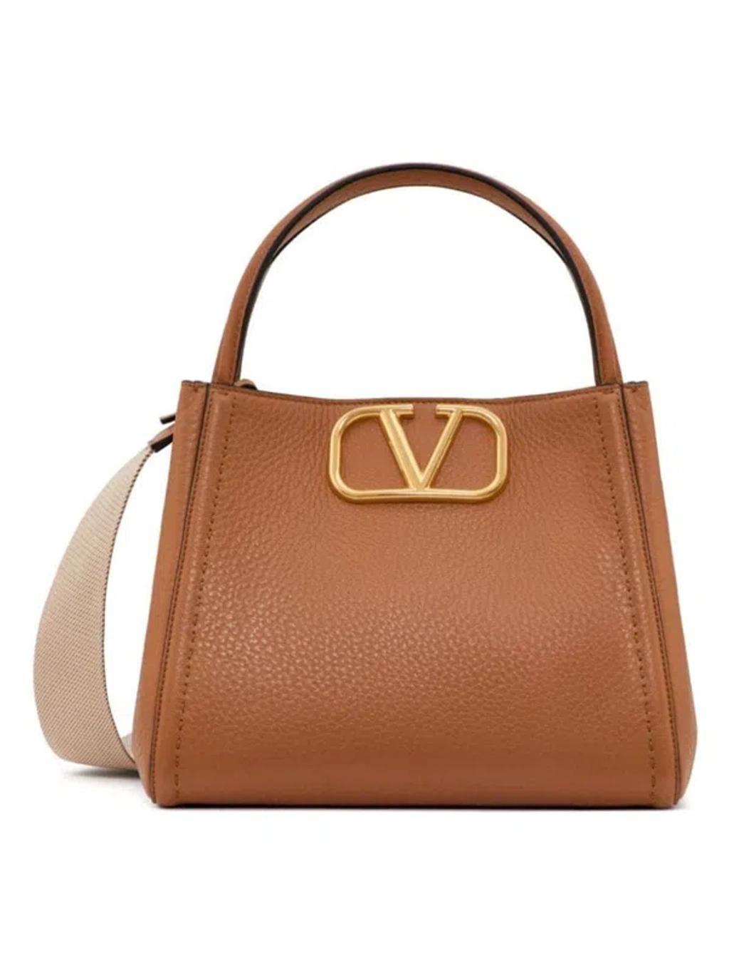 Medium Leather Alltime Top-handle Bag In Almondmult Product Image