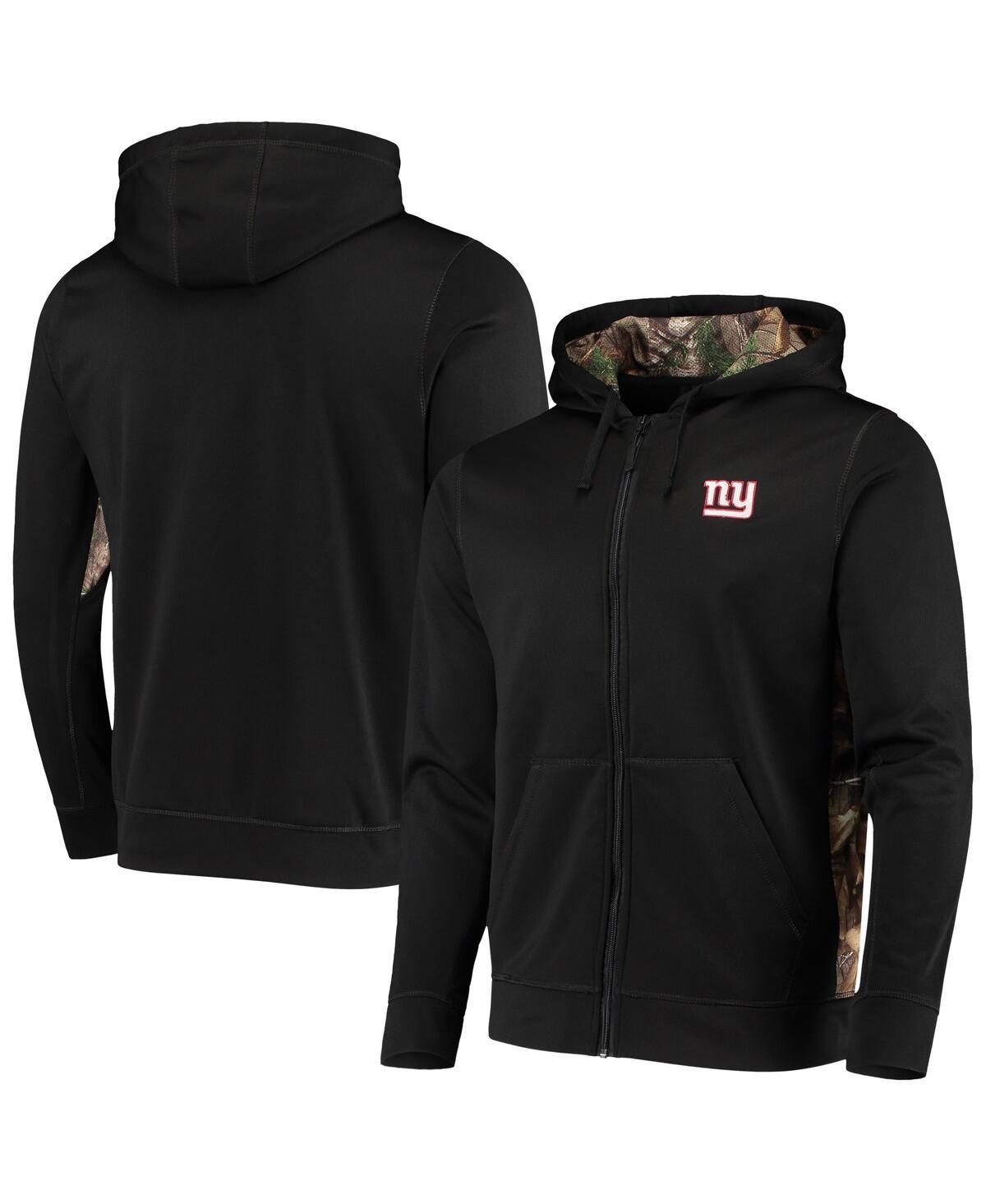 Mens Dunbrooke Black New York Giants Decoy Tech Fleece Full-Zip Hoodie - Black Product Image