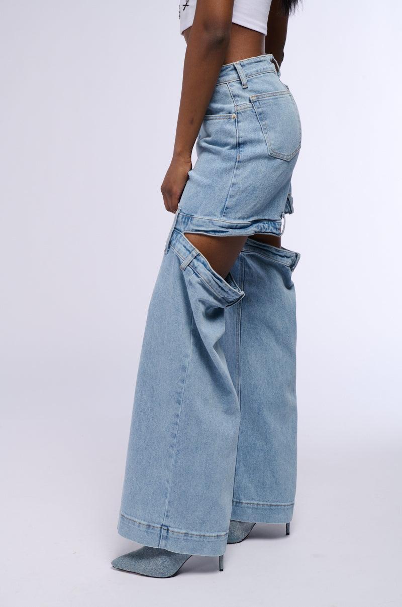 LET LOOSE DENIM PANT Product Image