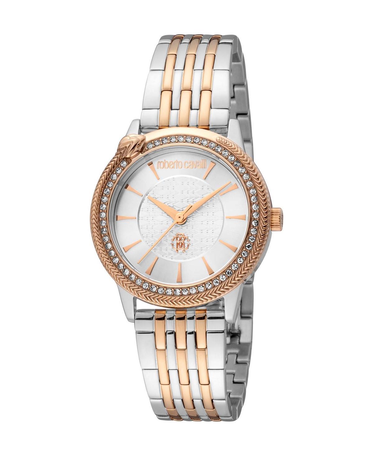 Roberto Cavalli Womens Quartz Two-tone Stainless Steel Watch 32mm Product Image