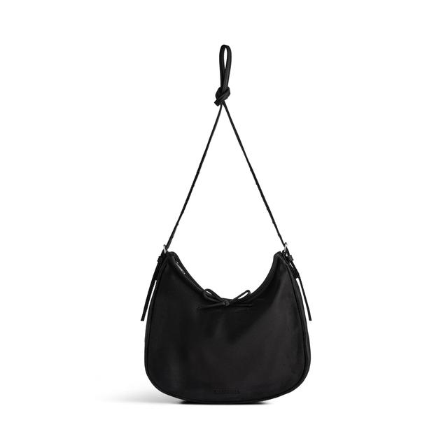 Women's Leopolda Small Hobo Bag in Black Product Image