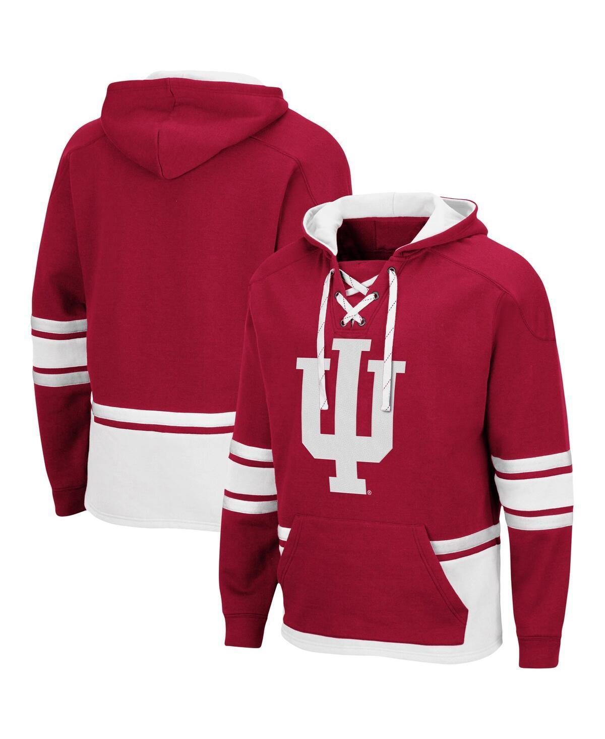 Mens Indiana Hoosiers Lace Up 3.0 Pullover Hoodie Product Image