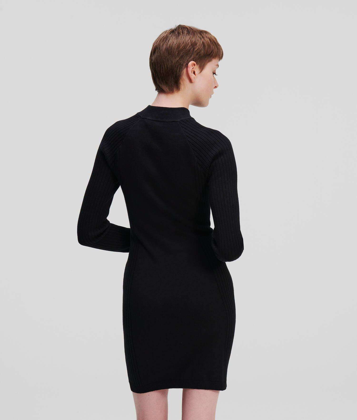 KLJ LONG-SLEEVED KNITTED DRESS Product Image