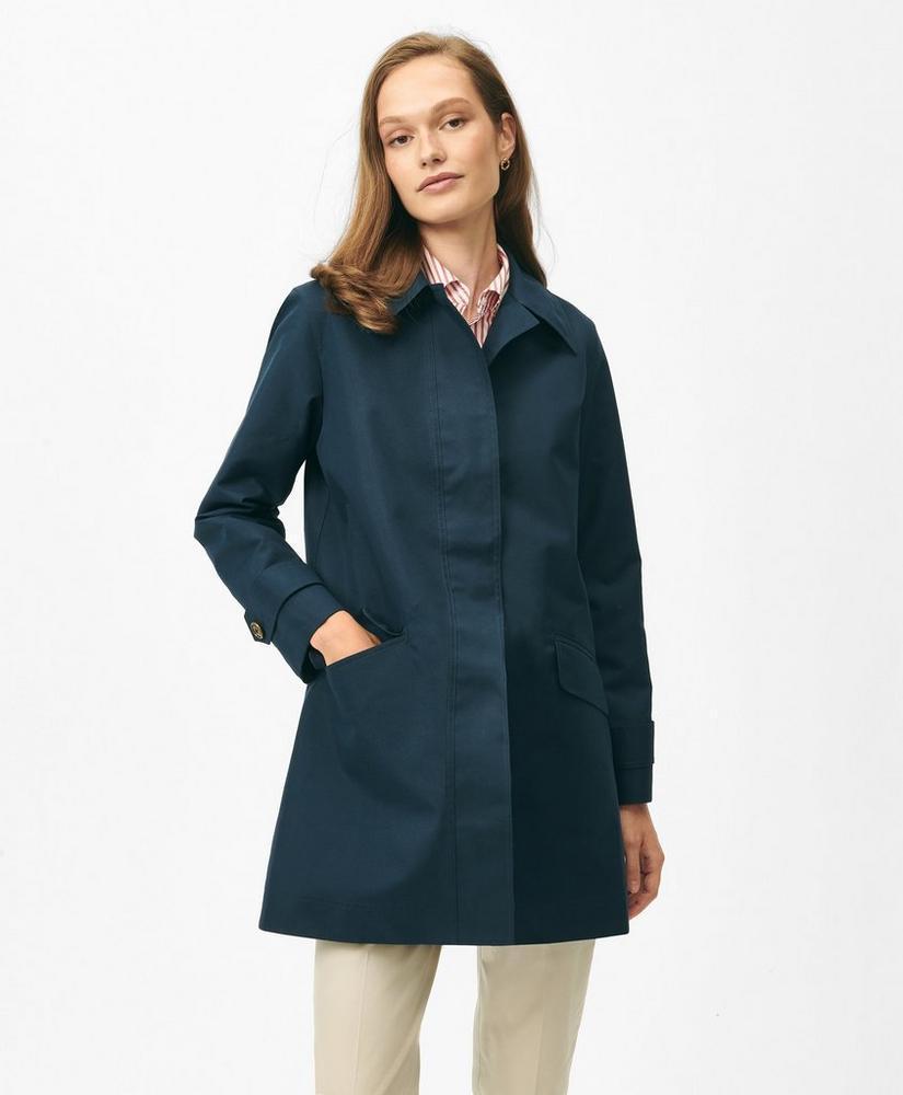 Raincoat in Water-Resistant Bonded Twill Product Image