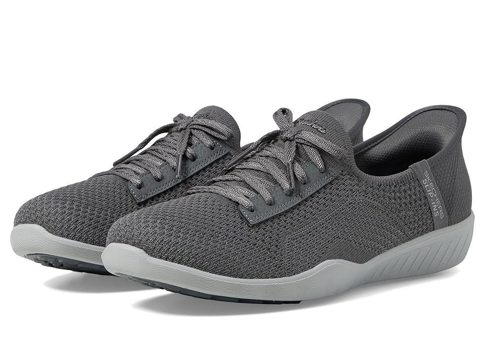 Skechers Hands Free Slip-ins Newbury St Our Time Womens Shoes Grey Product Image