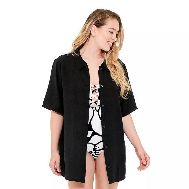 Womens Freshwater Beach Shirt Swim Cover Product Image