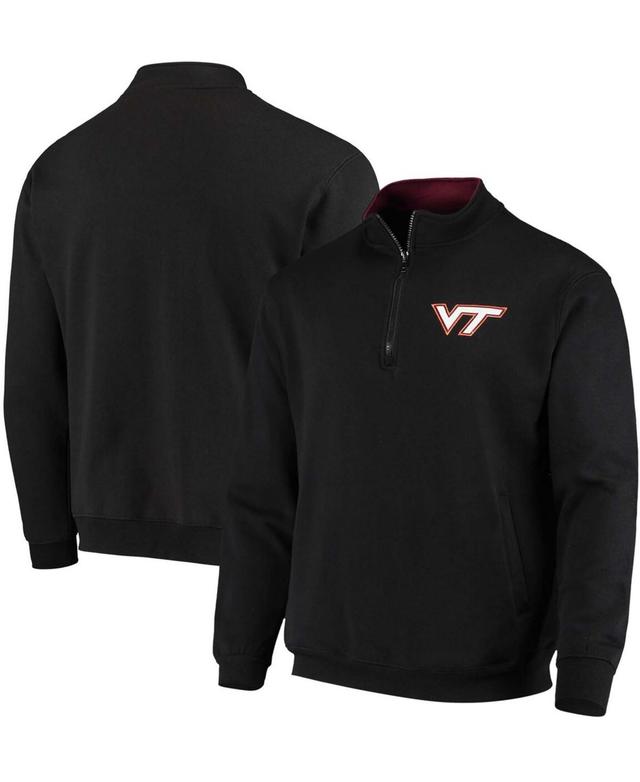 Mens Black Virginia Tech Hokies Tortugas Logo Quarter-Zip Jacket Product Image