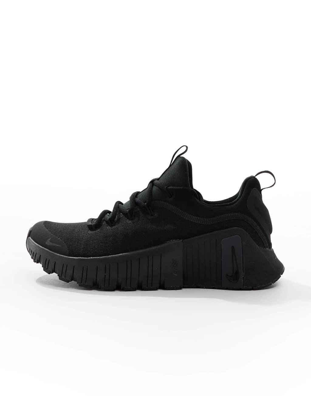 Nike Training Free Metcon 6 sneakers black Product Image