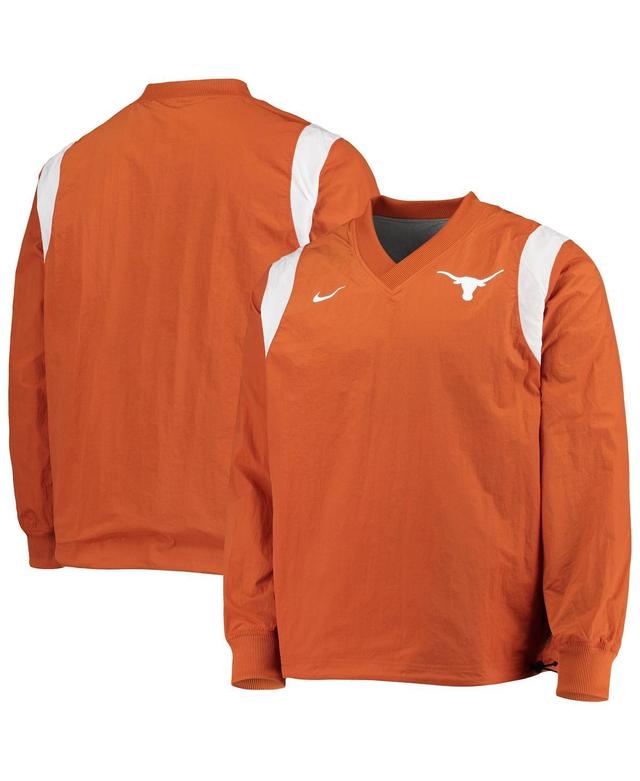 Mens Nike Texas Orange Texas Longhorns Rev Pullover Windbreaker Jacket Product Image