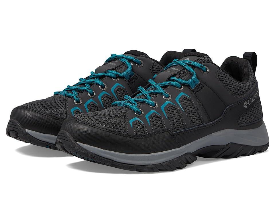 Columbia Granite Trail Waterproof (Shark/River Blue) Women's Shoes Product Image