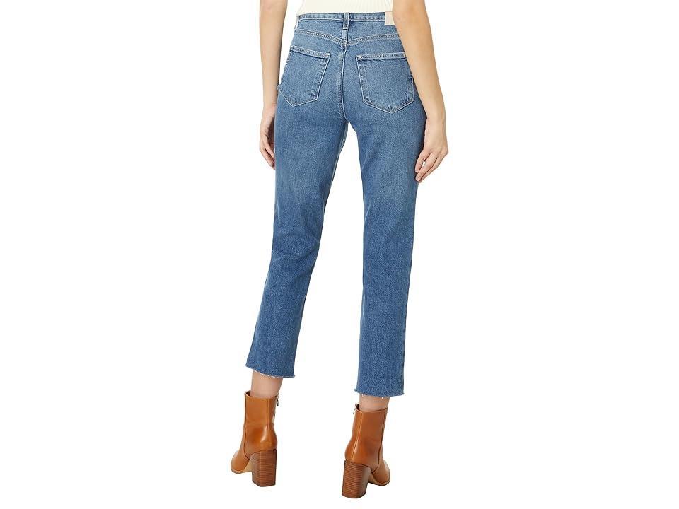 Paige High-Rise Brigitte Raw Hem Cuf in Stronghold (Stronghold) Women's Jeans Product Image