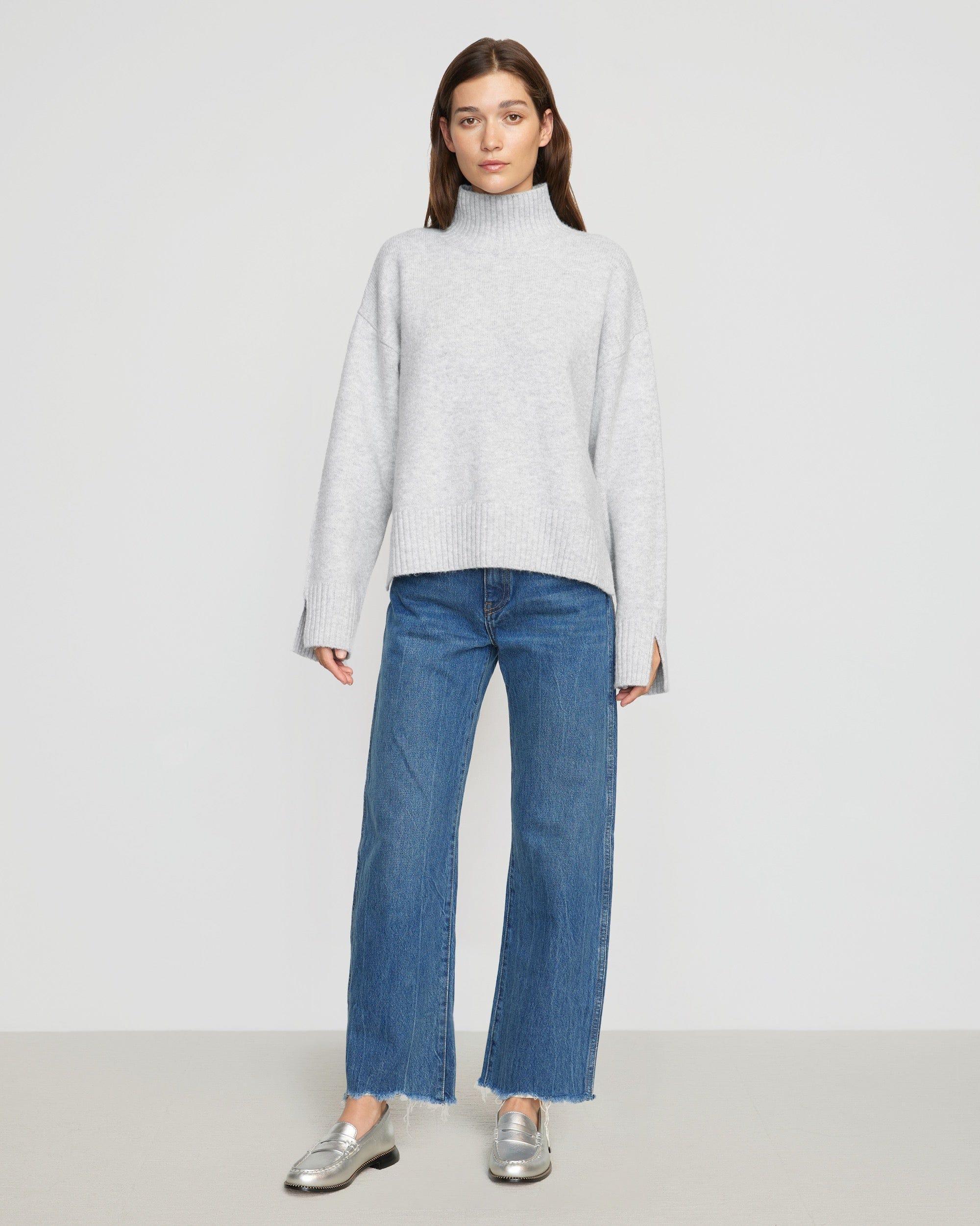 Karlie Oversized Turtleneck Sweater Product Image