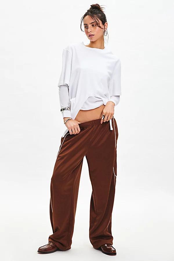 BDG Jess Tricot Straight Leg Track Pant Womens at Urban Outfitters Product Image