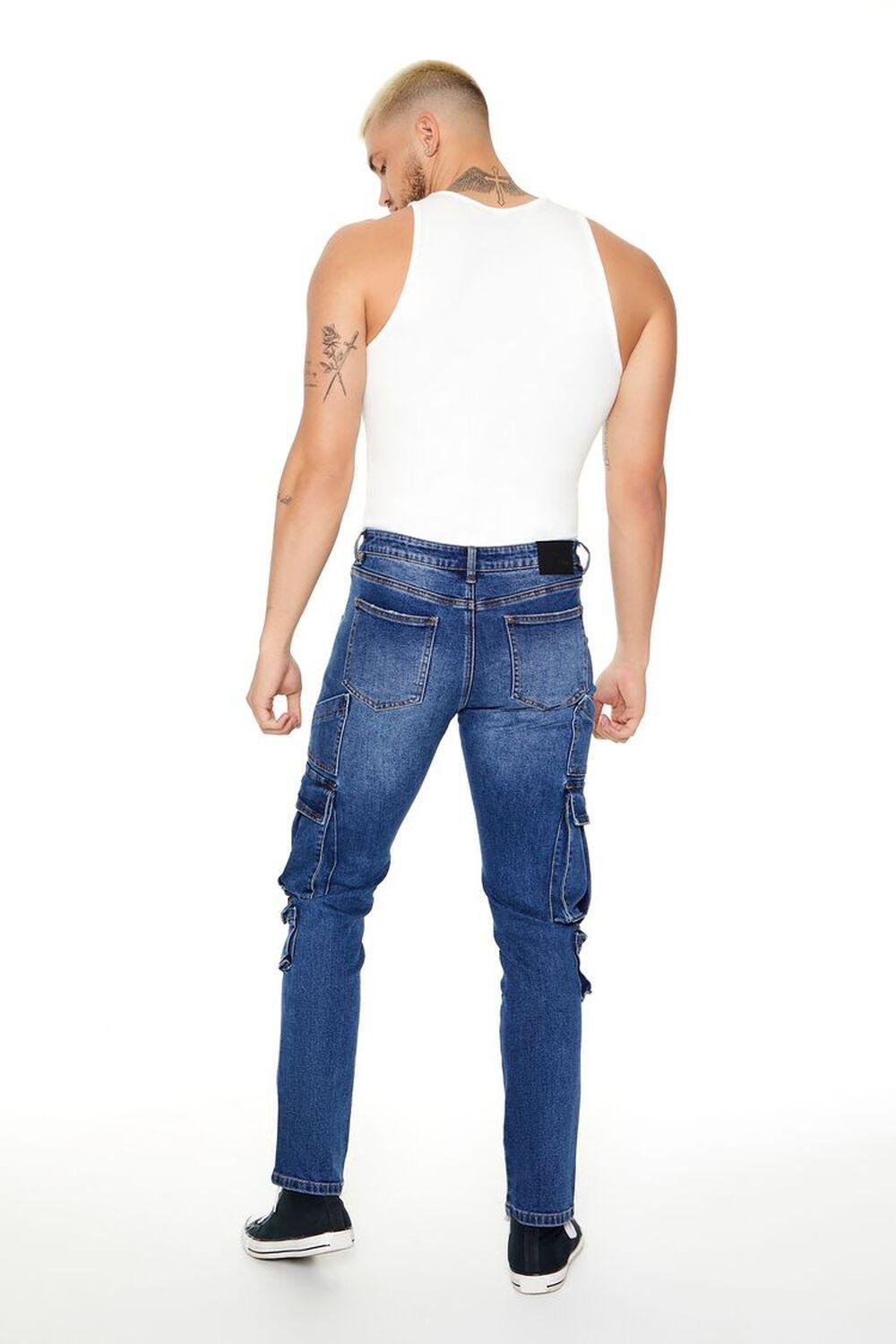 Slim-Fit Cargo Jeans | Forever 21 Product Image