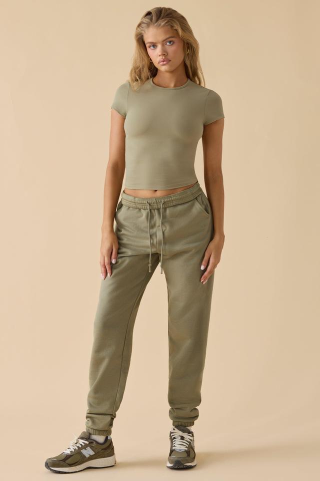 Soft Active Short Sleeve Tee in Soft Olive Product Image