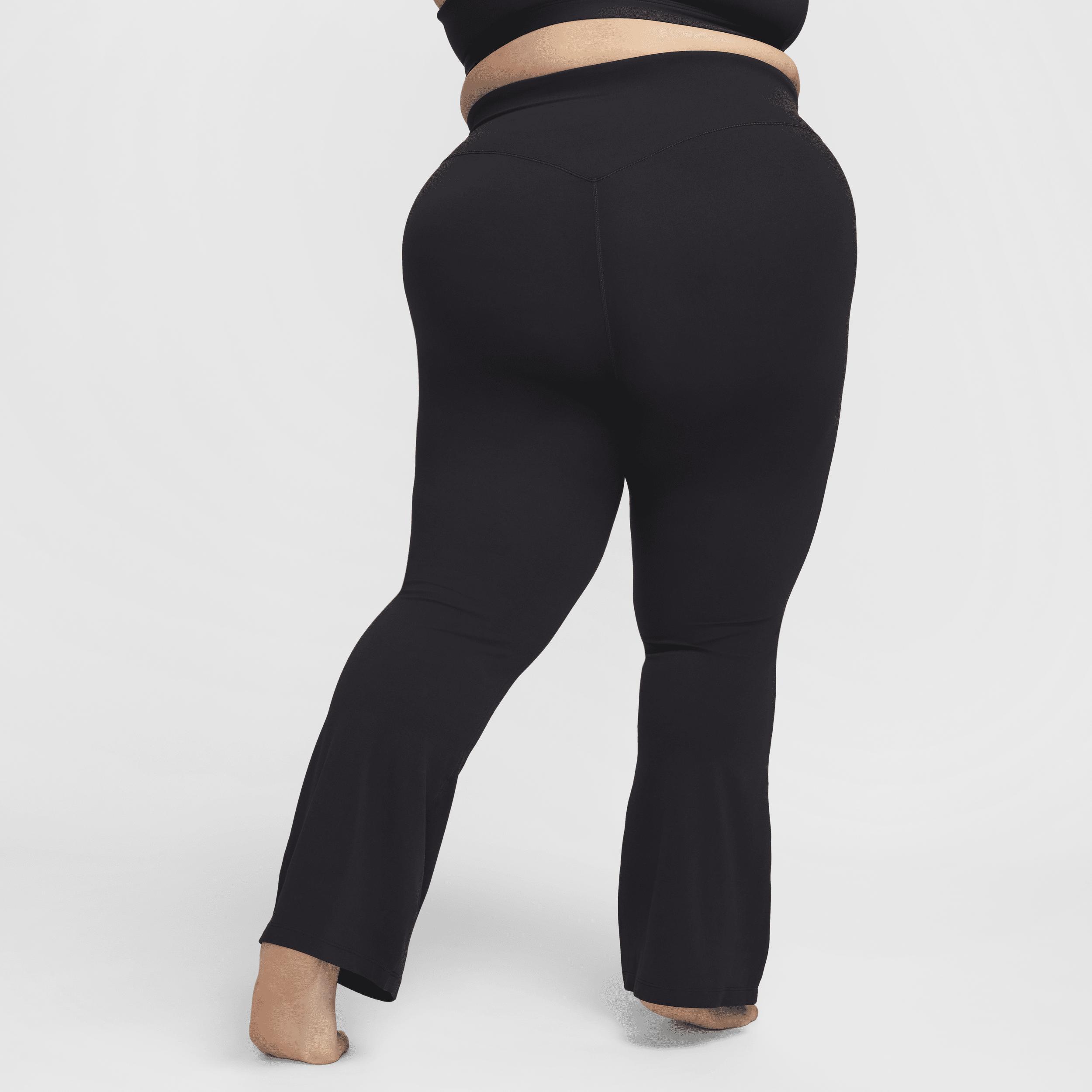 Nike Womens Zenvy High-Waisted Flared Leggings (Plus Size) Product Image