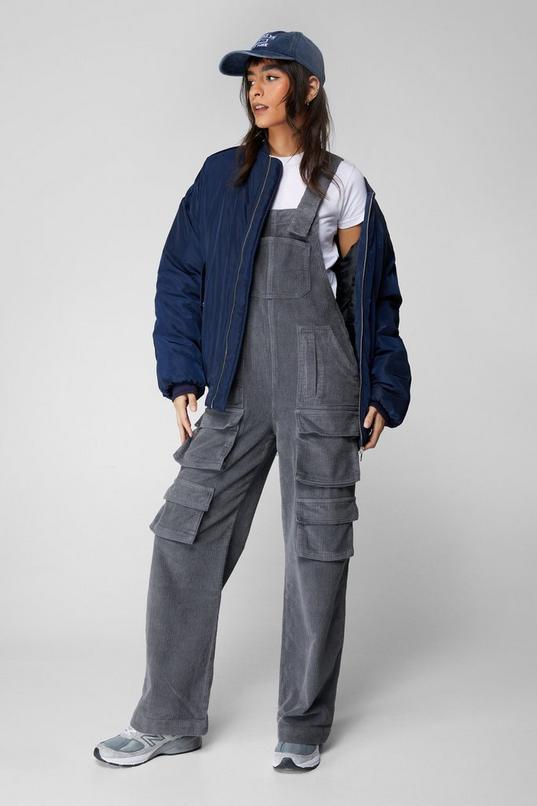 Corduroy Cargo Overalls Product Image