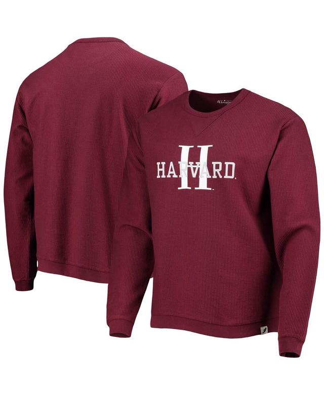 Mens League Collegiate Wear Crimson Harvard Crimson Timber Pullover Sweatshirt Product Image