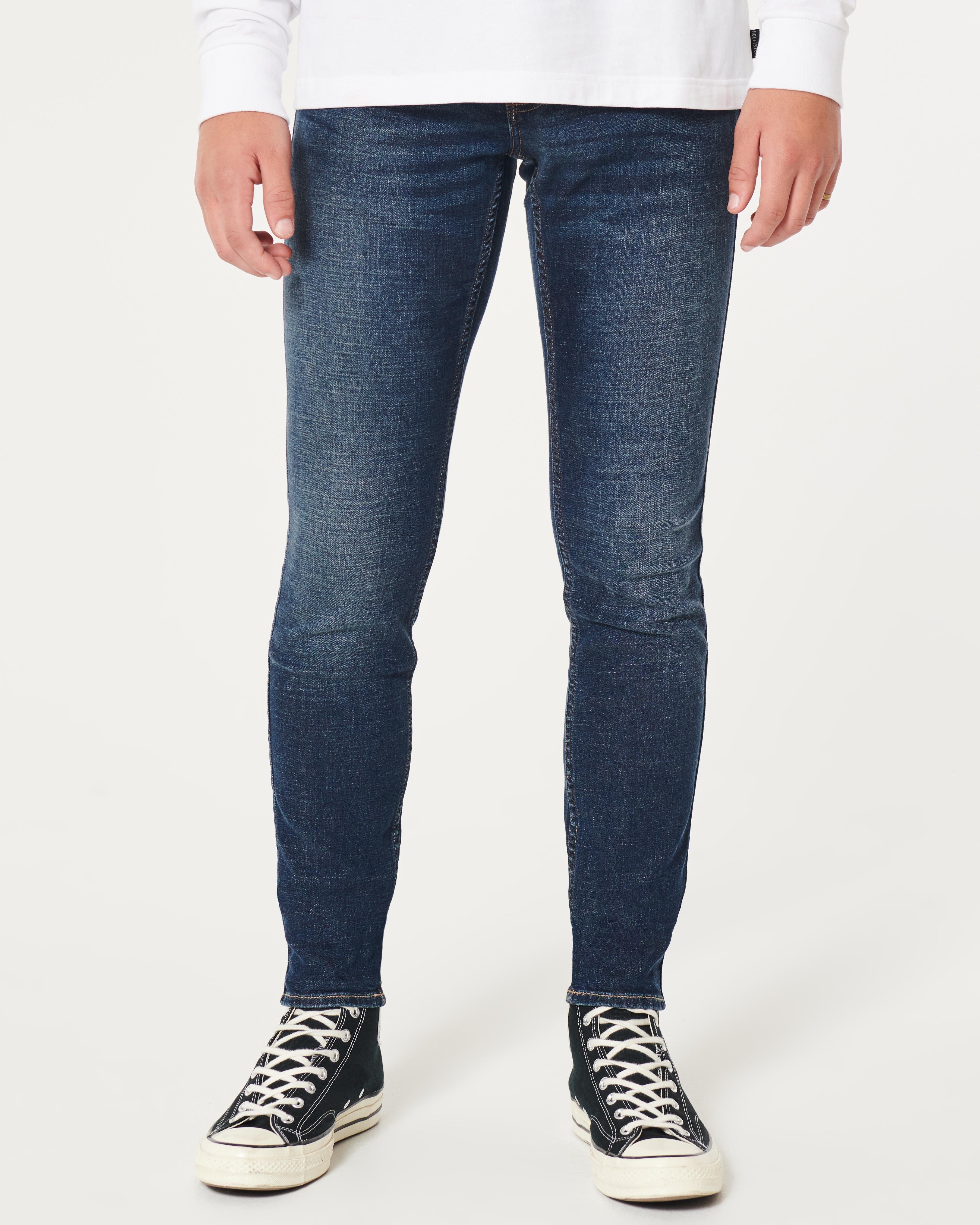 Dark Wash Super Skinny Jeans Product Image