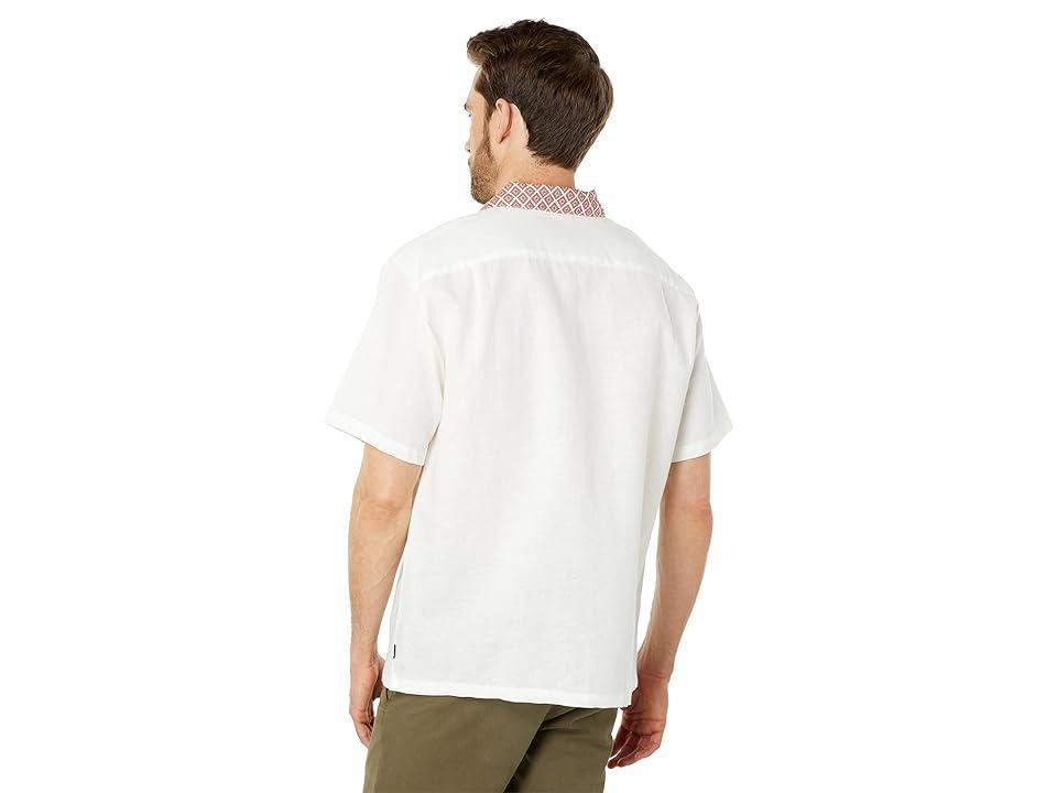 Brixton Bunker Short Sleeve Woven (Off Men's Clothing Product Image