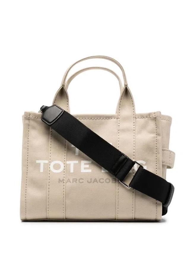 The Small Tote In Beige Product Image