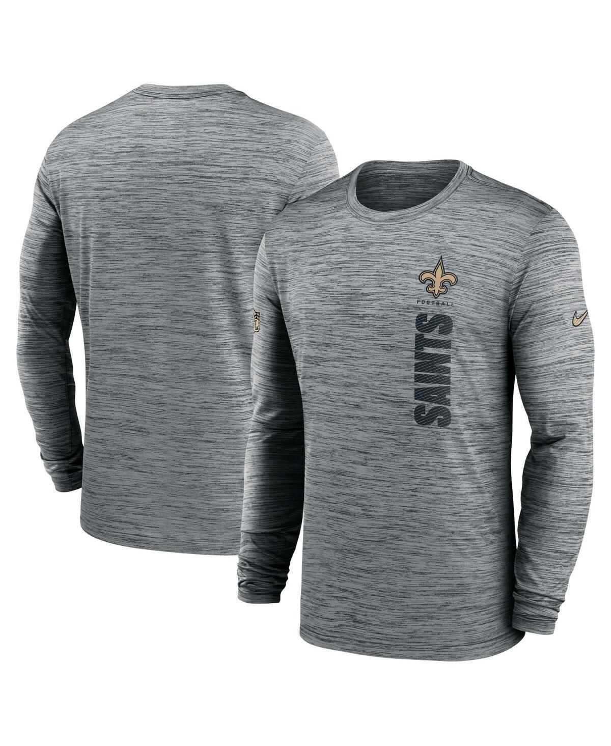 Minnesota Vikings Sideline Velocity Men's Nike Dri-FIT NFL Long-Sleeve T-Shirt Product Image