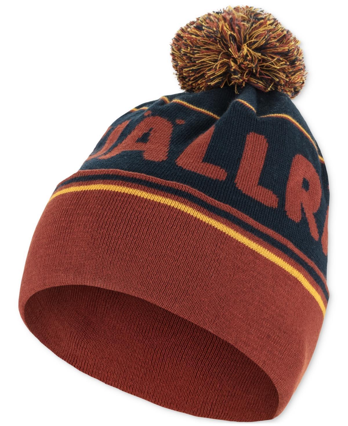 Fjallraven Mens Fjallraven Logo Pom Pom Beanie Hat Product Image