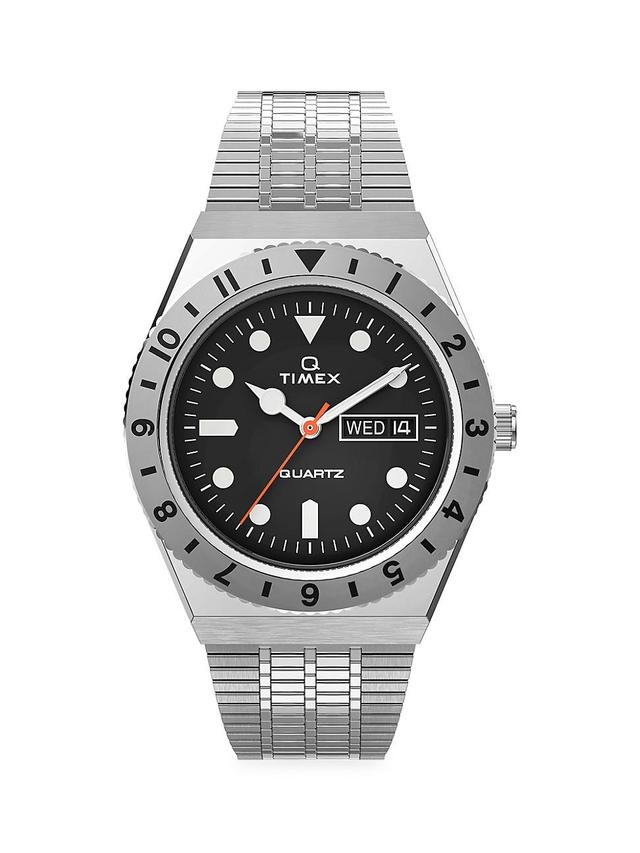 Mens Q Timex Reissue Stainless Steel Bracelet Watch Product Image