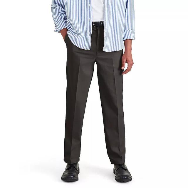 Mens Dockers Signature Iron Free Stain Defender Relaxed-Fit Khaki Pants Product Image