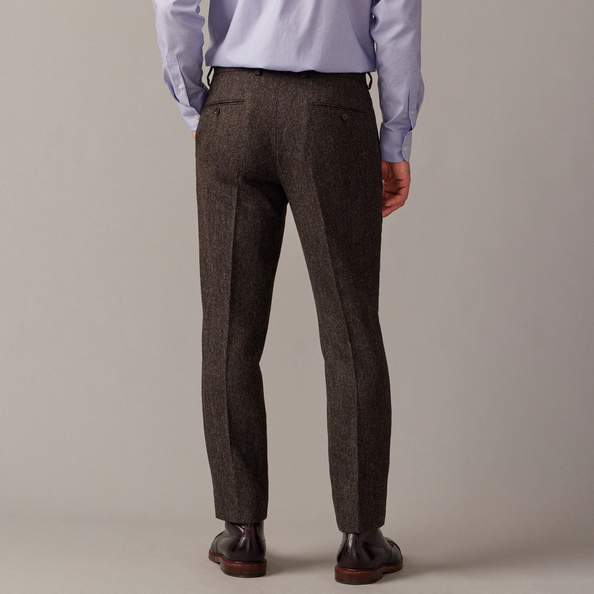 Ludlow Slim-fit suit pant in English wool tweed Product Image