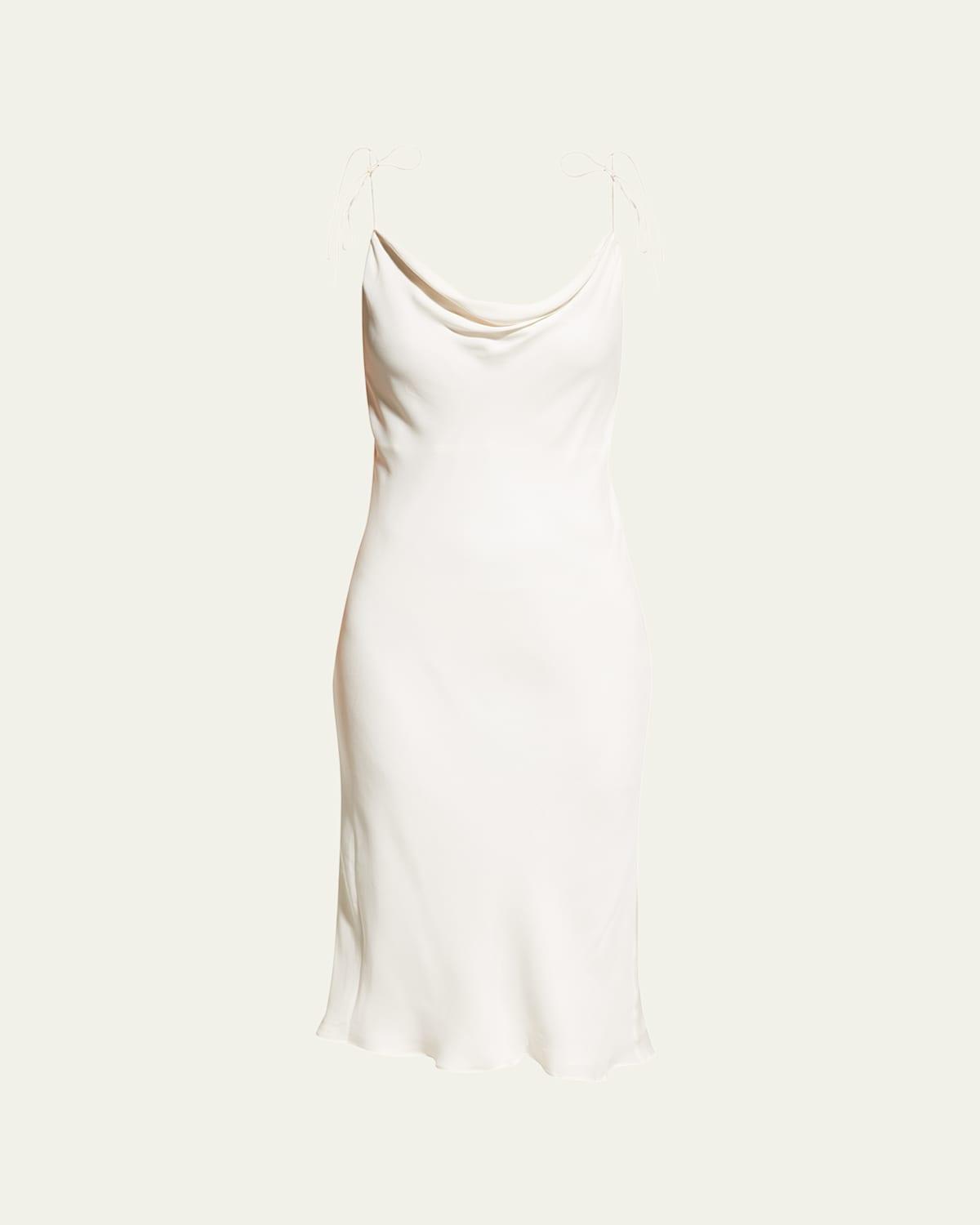 Cowl-Neck Slip Dress Product Image