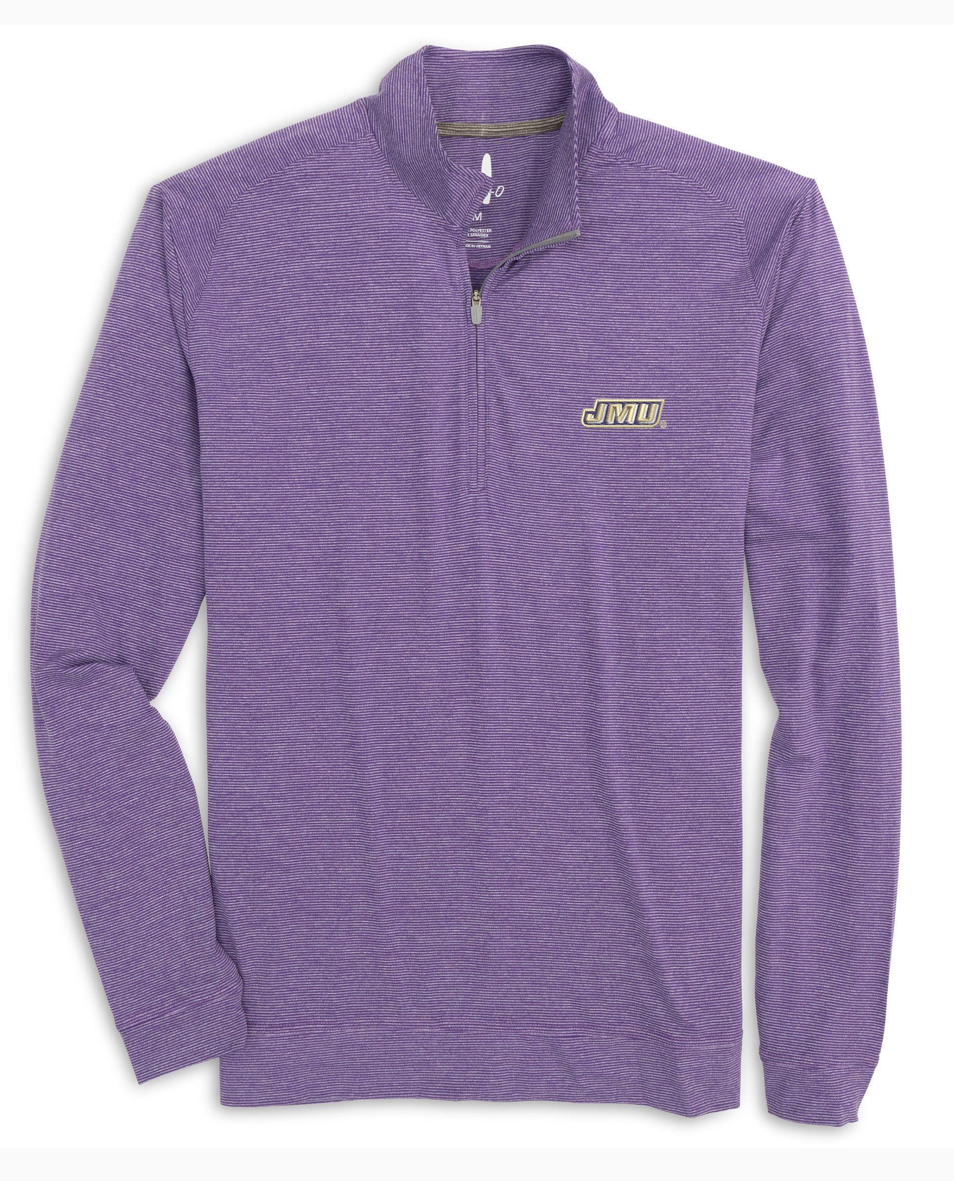 Holy Cross Vaughn Striped Performance 1/4 Zip Product Image