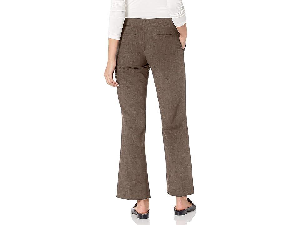 Calvin Klein Petite Size Classic Trouser Leg Slightly Flared Hem Pants Product Image