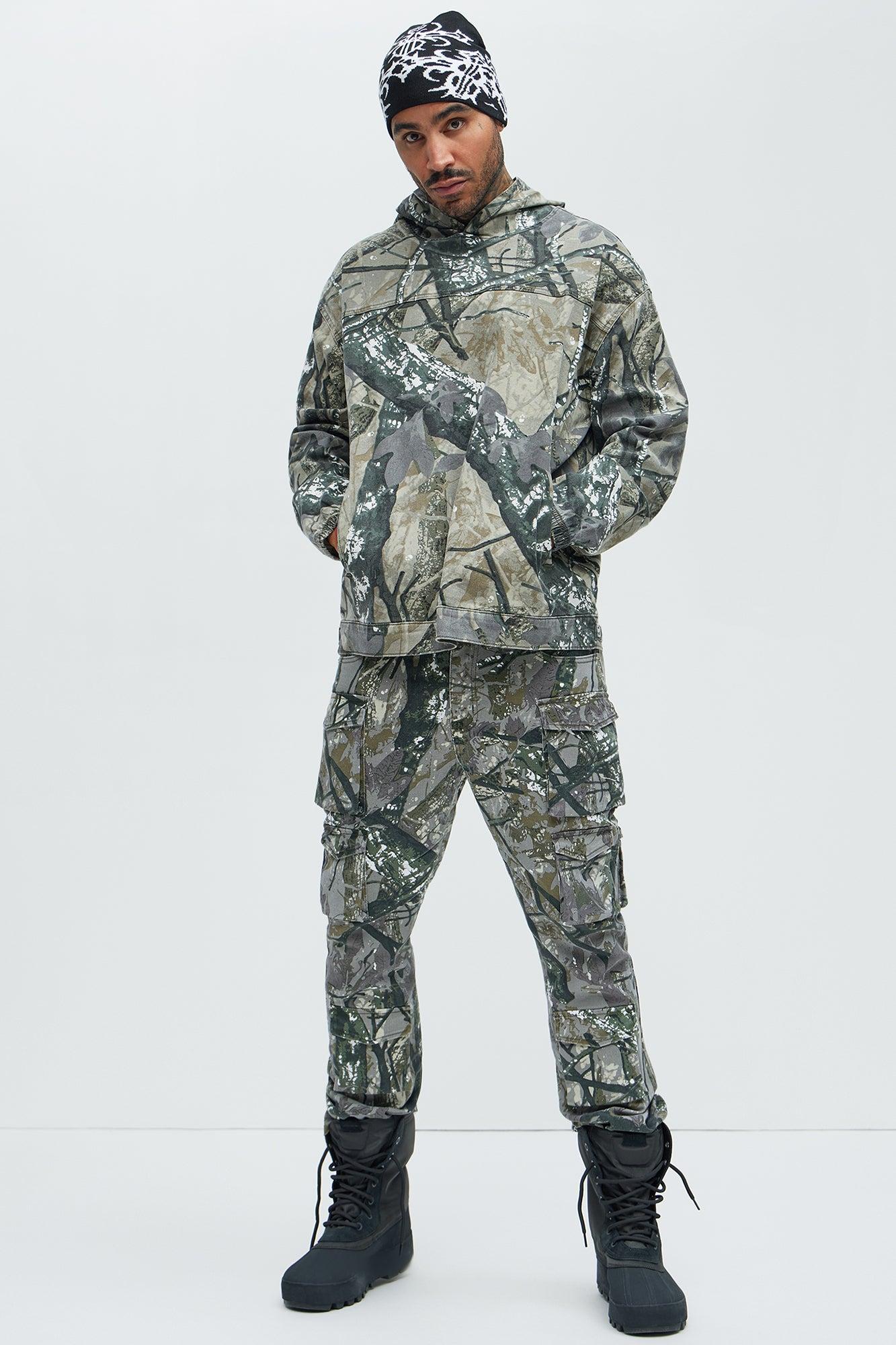 Manatee Camo Pullover Jacket - Camouflage Product Image