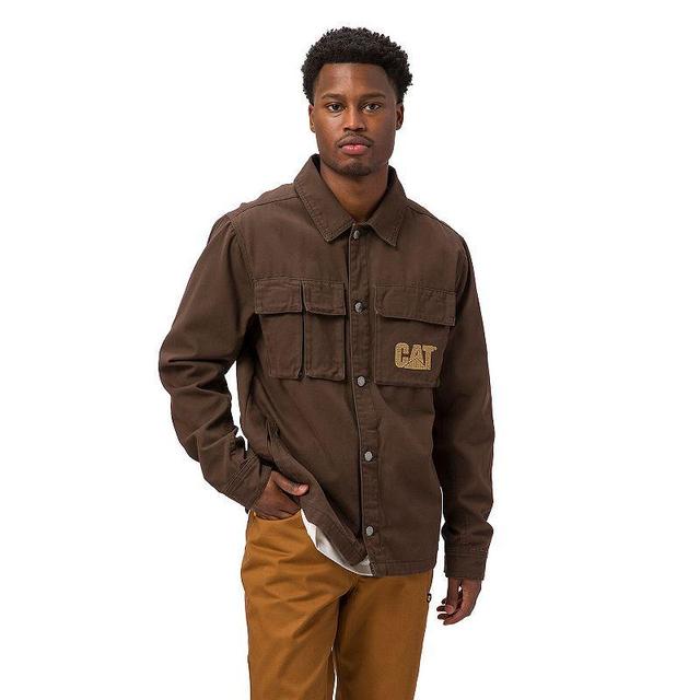 Caterpillar Cat Urban Passage Shirt Jacket, Mens Brown Bean Product Image